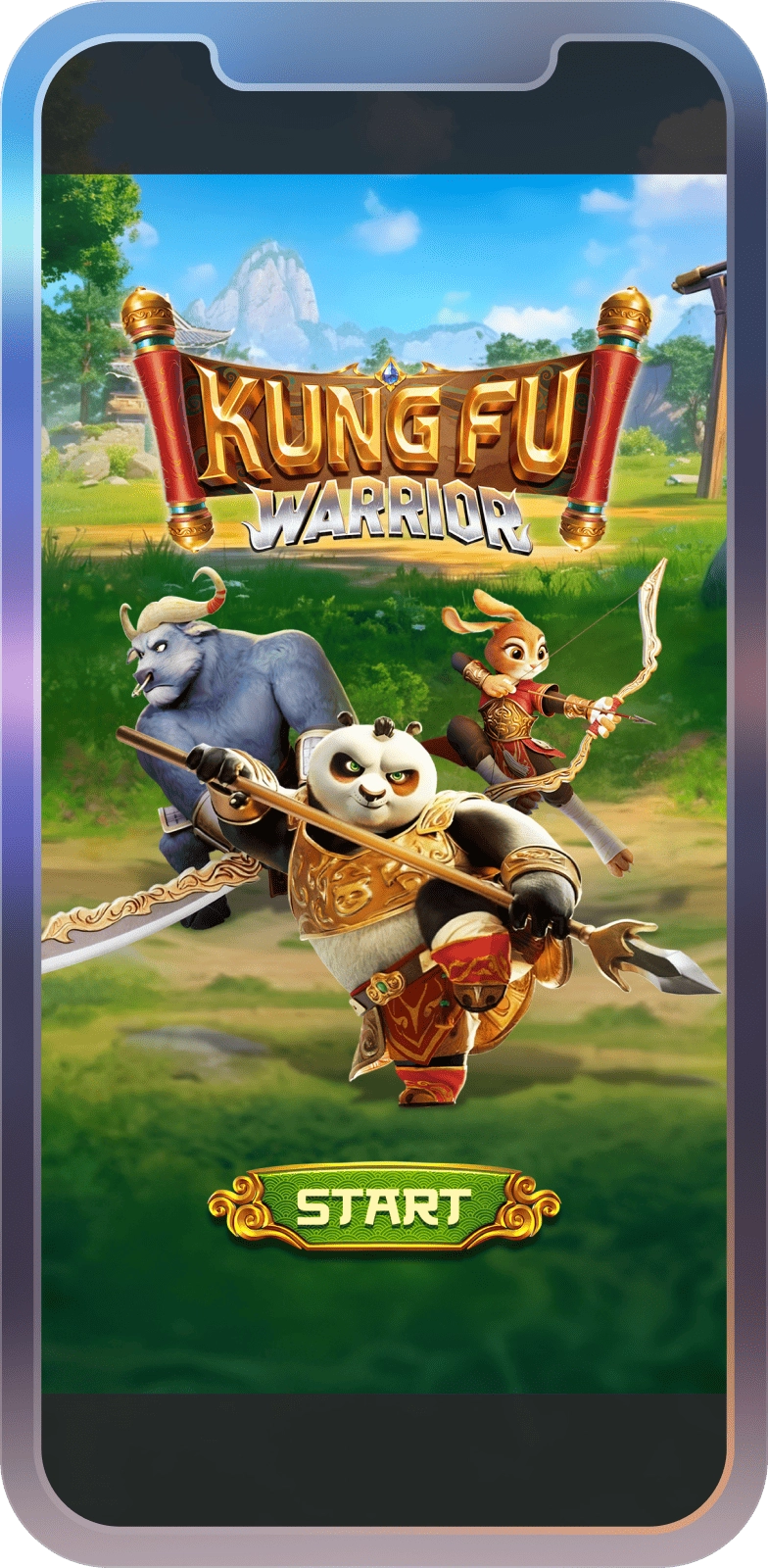 Kung Fu Warrior's phone banner
