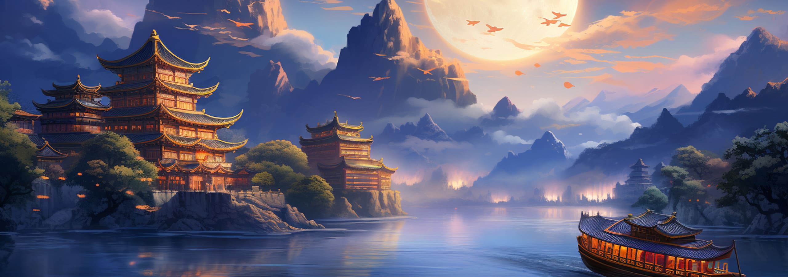 Longevity Dragon's background