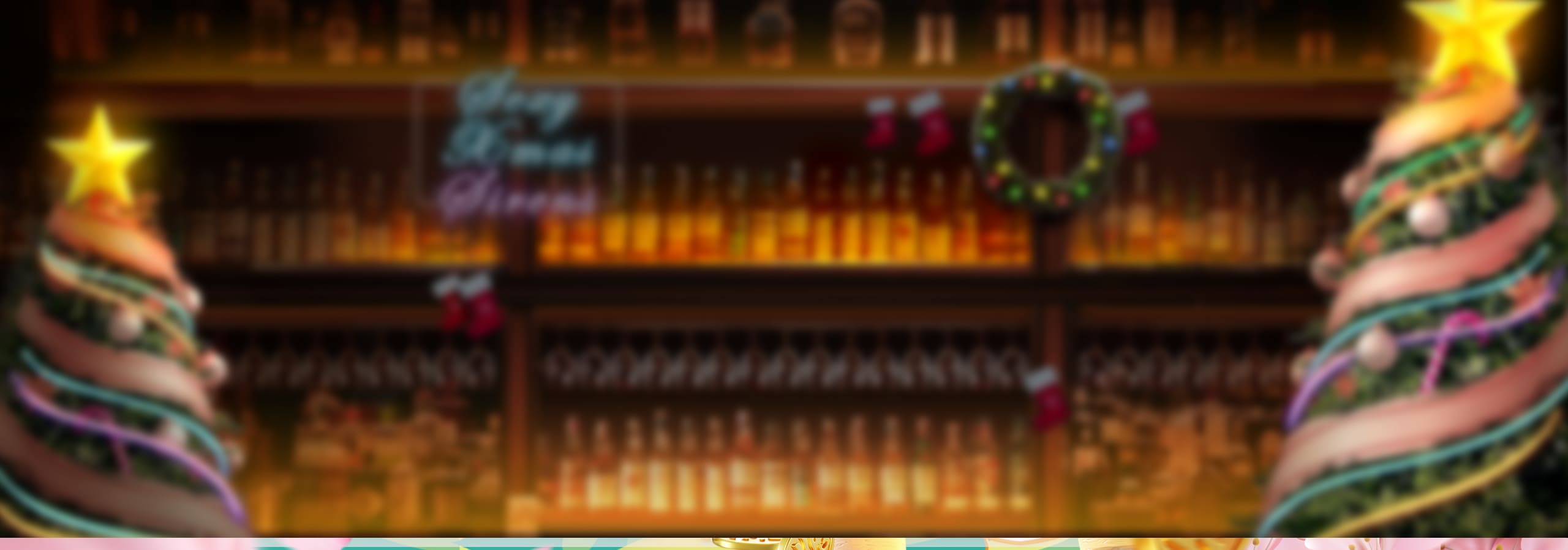 Sexy Christmas Sirens's background