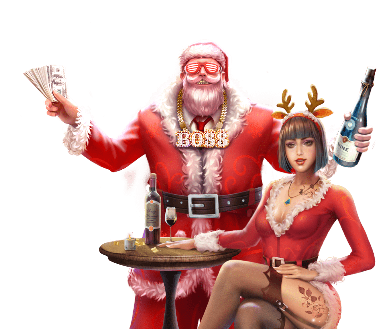 Sexy Christmas Sirens's assets