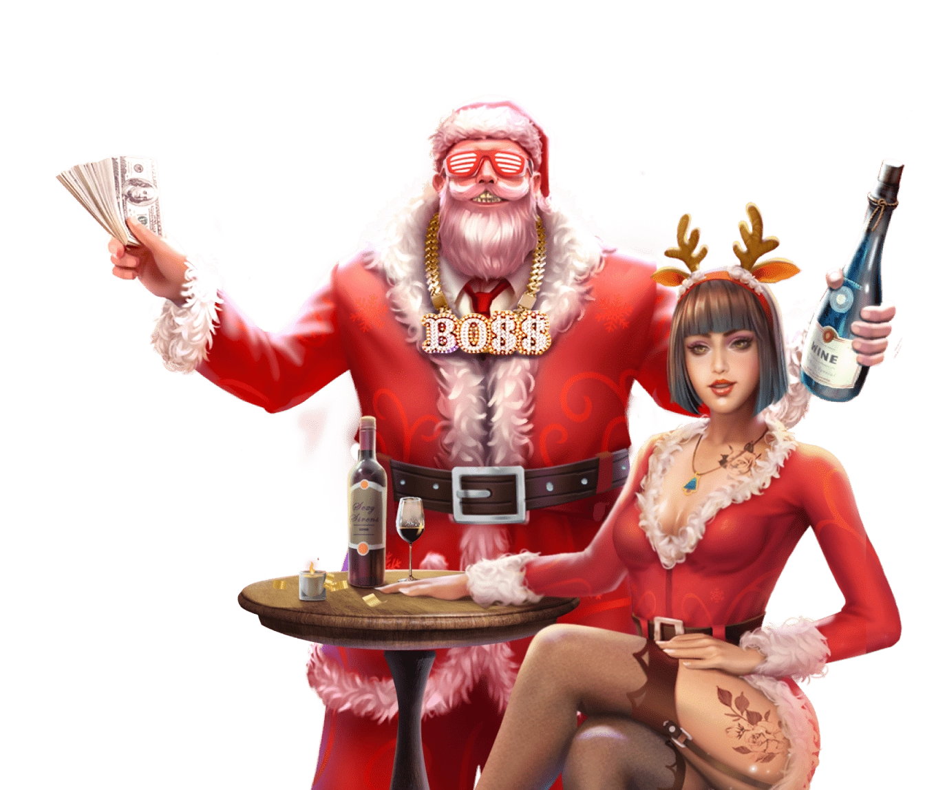 Sexy Christmas Sirens's assets