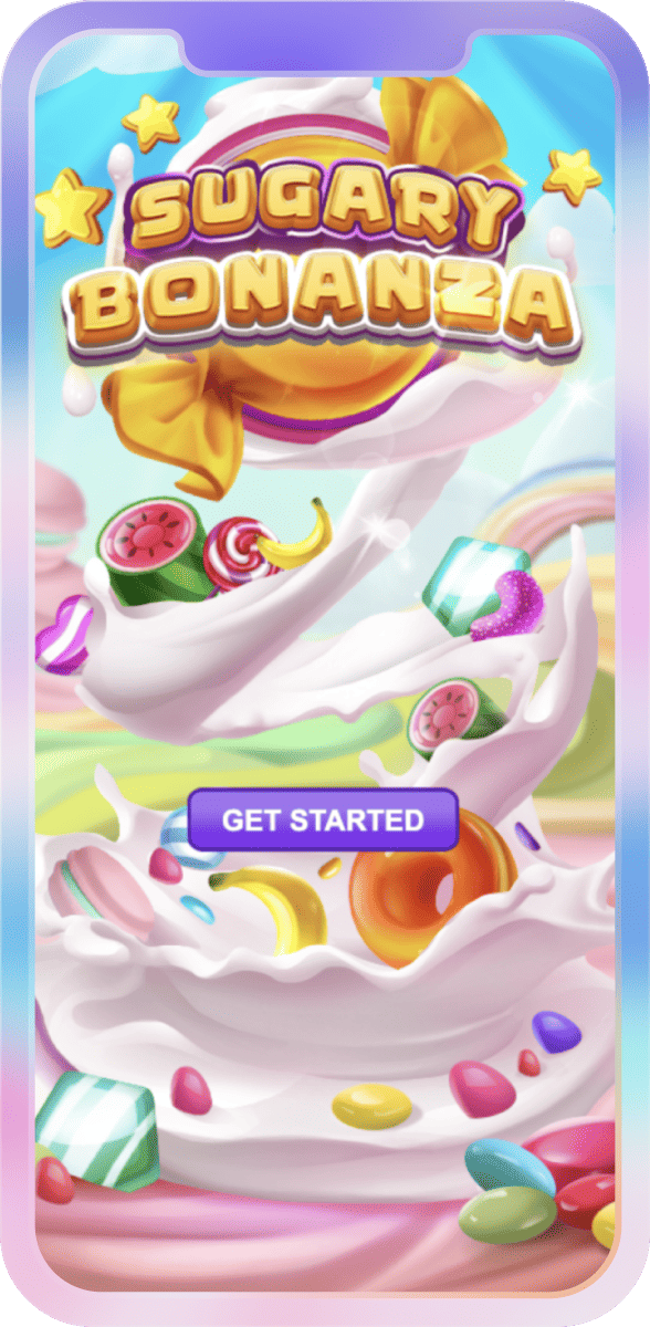 Sugary Bonanza's phone banner