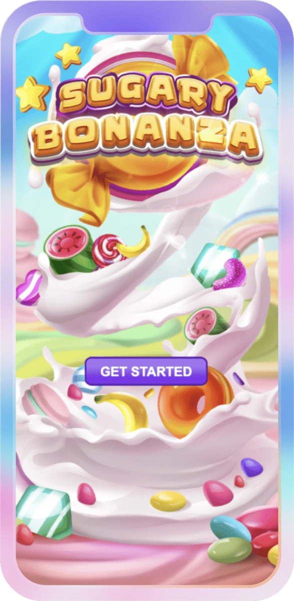 Sugary Bonanza's phone banner