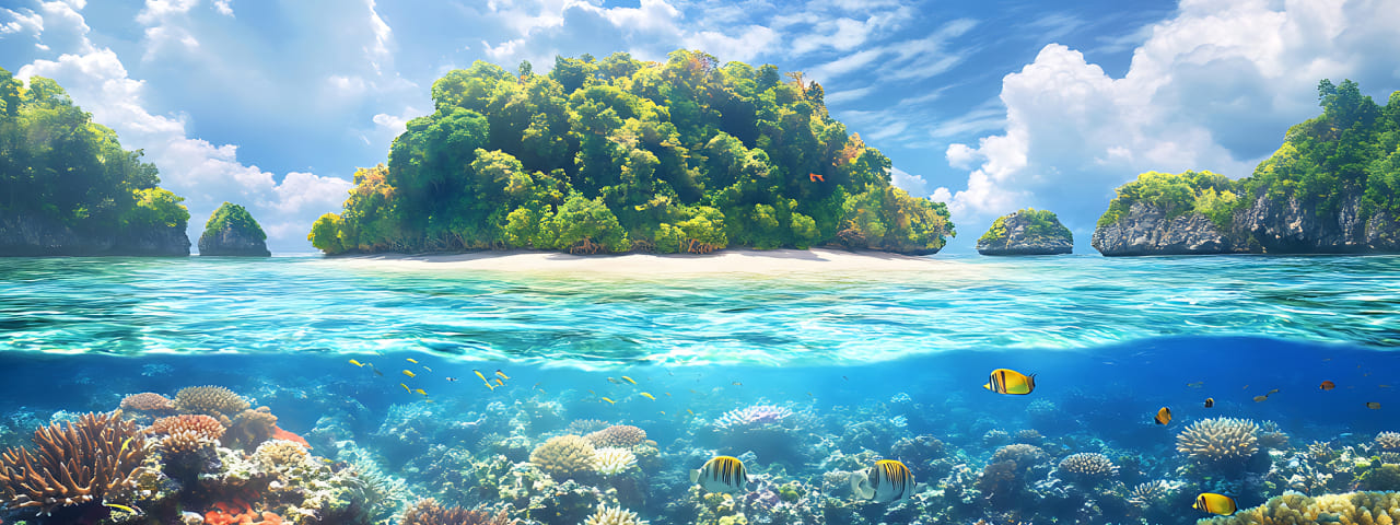 Wild Fish Hunter's background