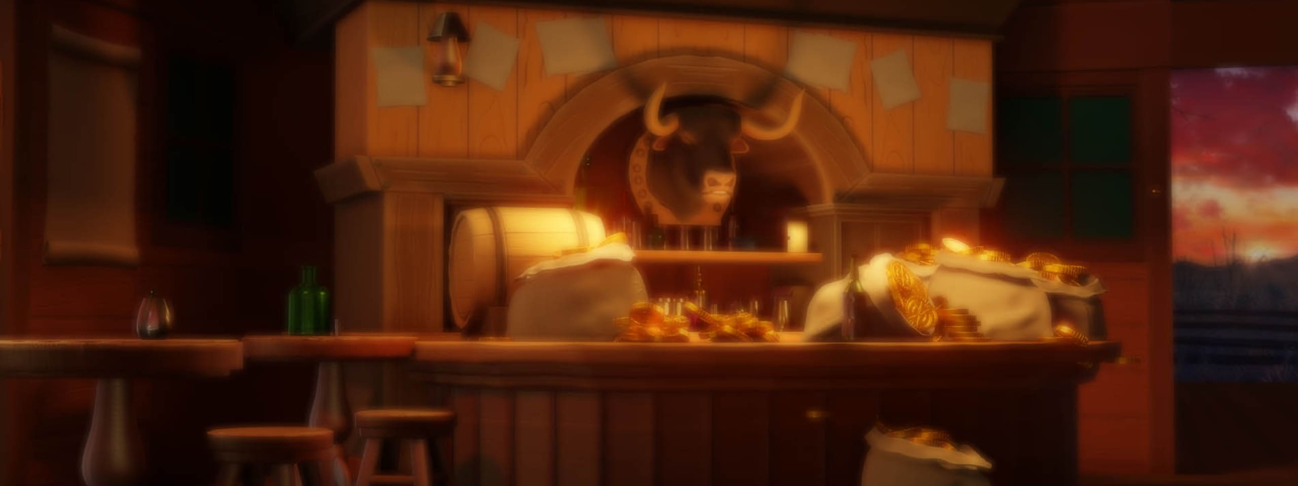 Wild West Saloon's background