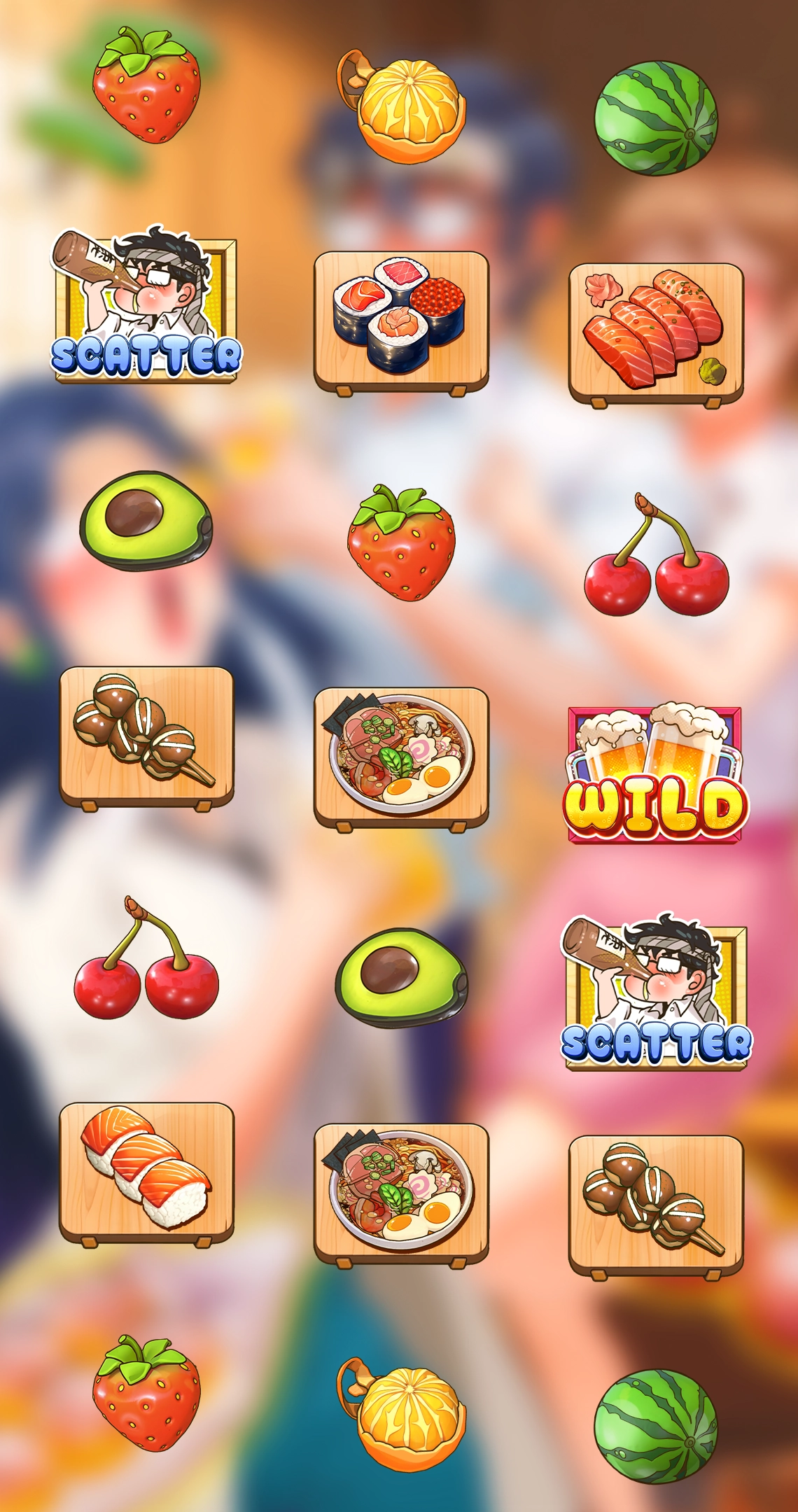 Nomikai Fever's symbol list