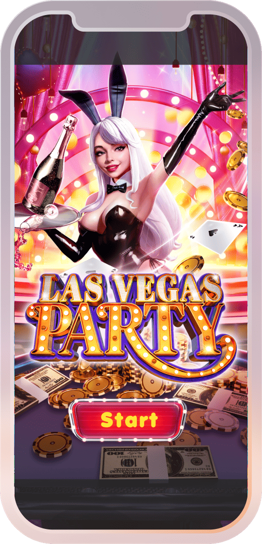 Las Vegas Party's phone banner