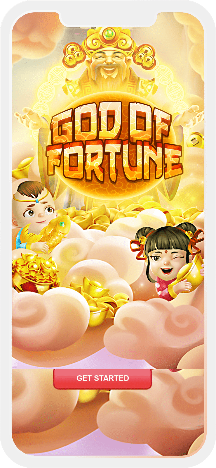 God of Fortune's phone banner