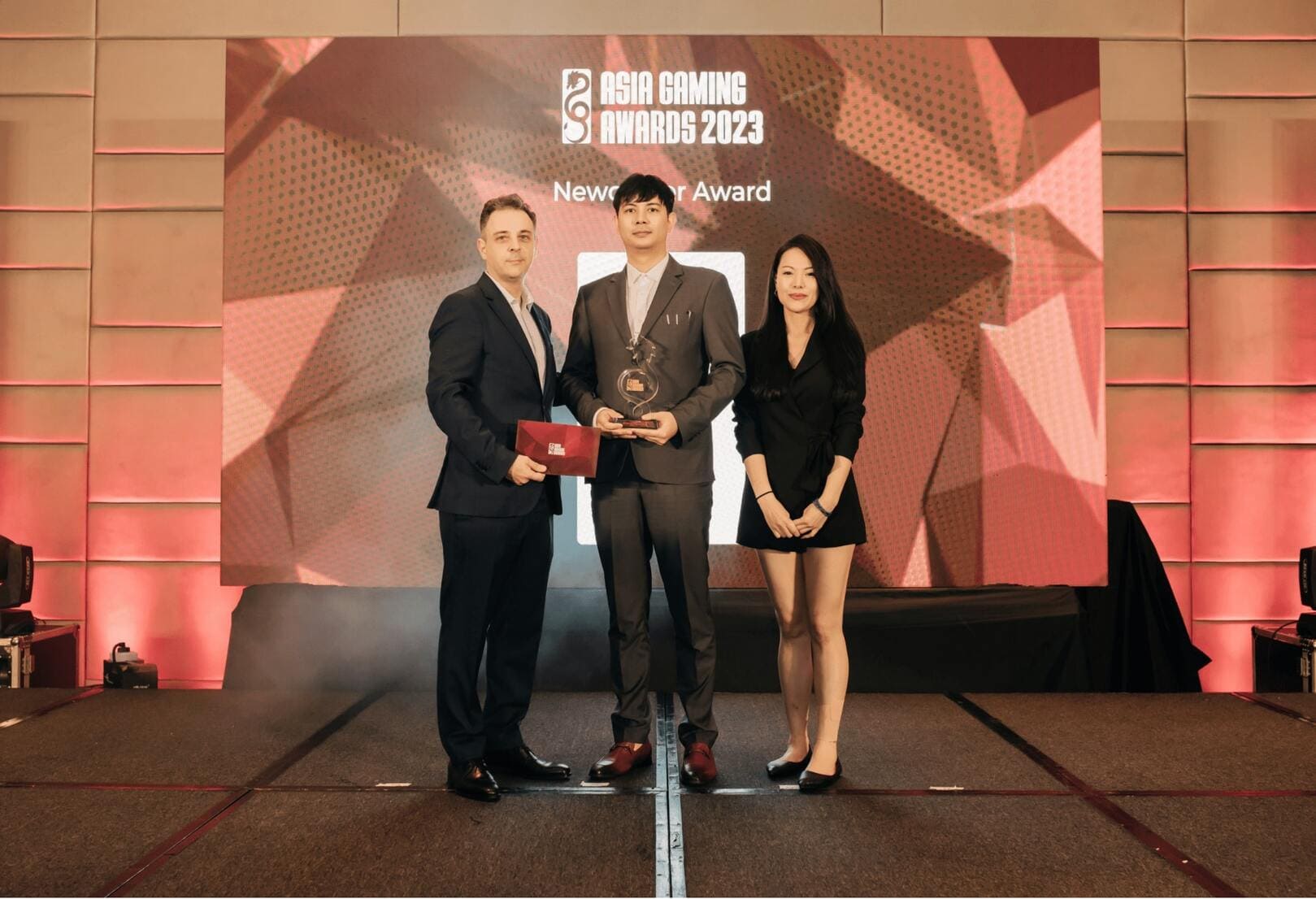 Celebrating Success: Naga Games Wins Best Newcomer Award at AGB's related images